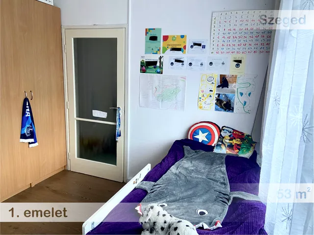 Eladó lakás Szeged, Tarján, Retek utca 53 nm