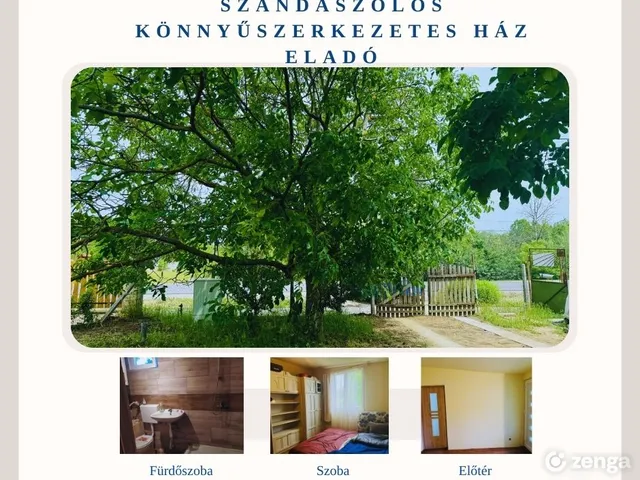 Eladó ház Szolnok, Szandaszőlős 54 nm