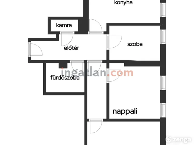 Eladó lakás Budapest XI. kerület, Lágymányos 45 nm