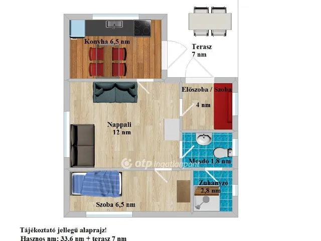 Eladó üdülő és hétvégi ház Gárdony 34 nm
