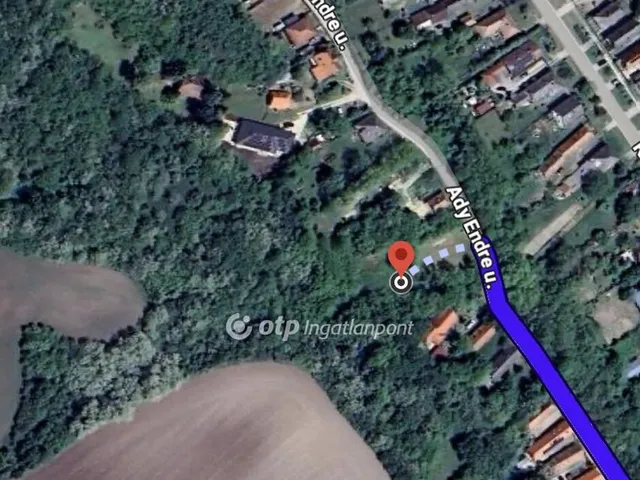 Eladó telek Vál 847 nm