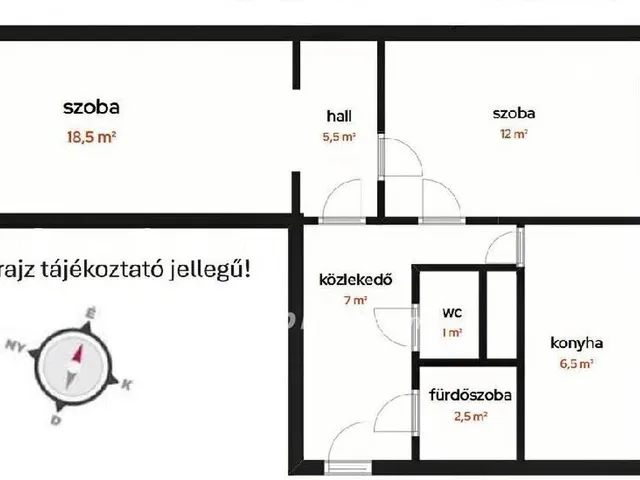 Eladó lakás Székesfehérvár 53 nm