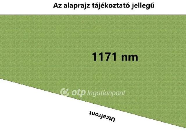 Eladó telek Balatonfőkajár 1171 nm