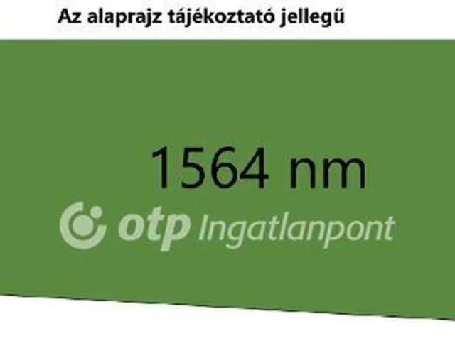Eladó telek Balatonfőkajár 1564 nm