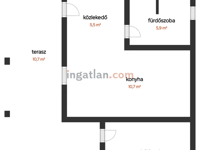 Eladó ház Törökszentmiklós, Alvég 61 nm