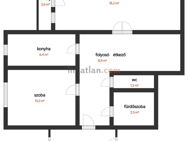 Eladó lakás Szolnok, Széchenyi-lakótelep 51 nm
