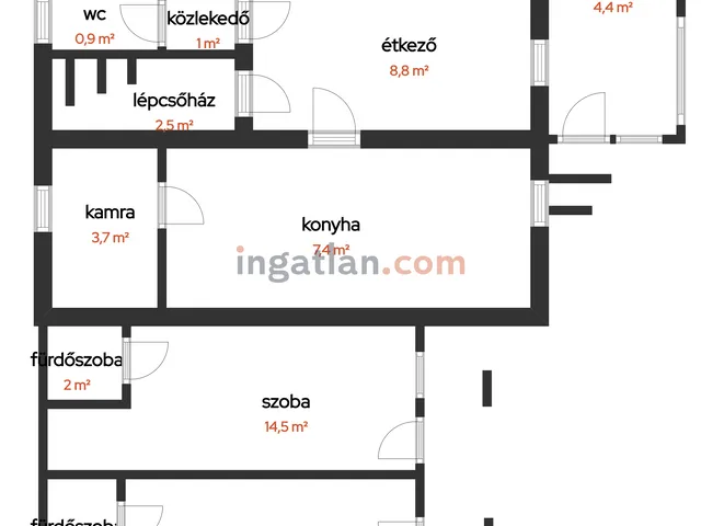 Eladó ház Törökszentmiklós, Partalja 97 nm