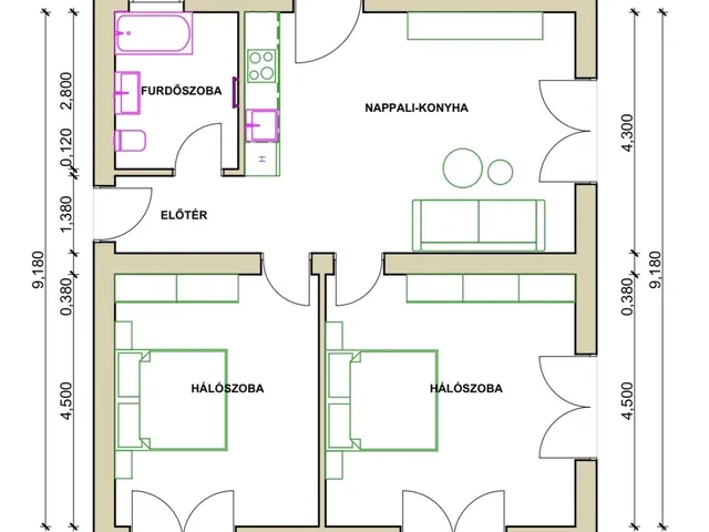 Kiadó lakás Budapest III. kerület, Laborc utca 75 nm