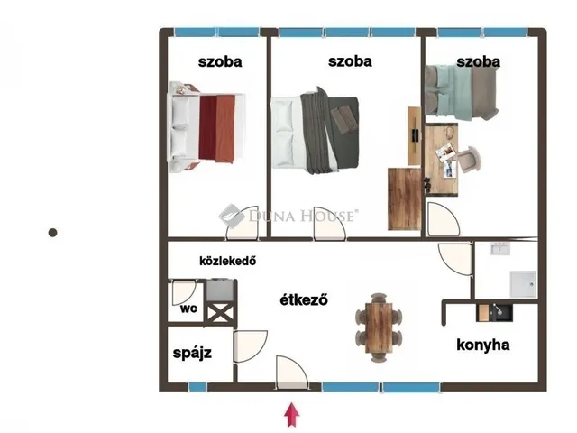 Eladó lakás Kecskemét 67 nm