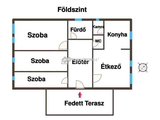 Eladó ház Tiszaalpár 75 nm