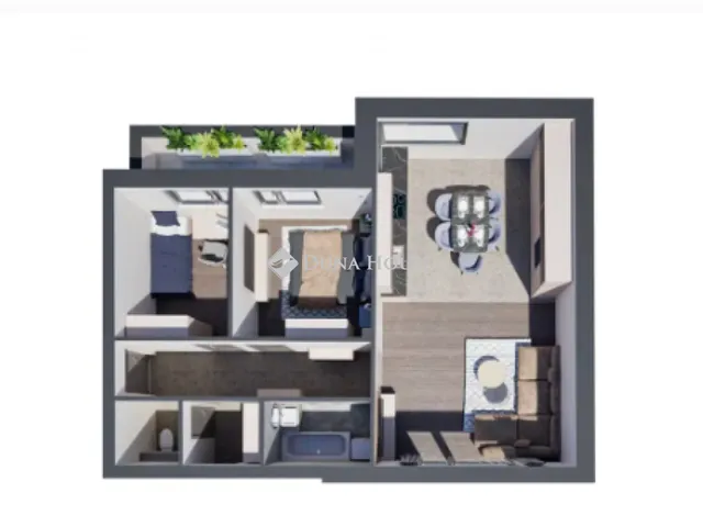 Eladó lakás Kecskemét 62 nm