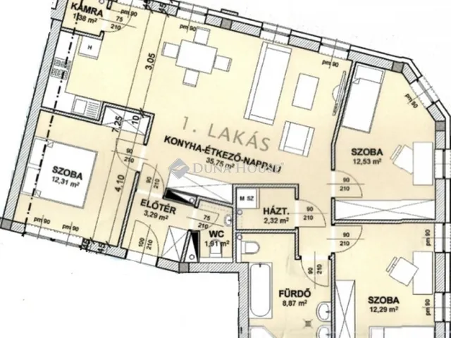 Eladó lakás Kecskemét 96 nm