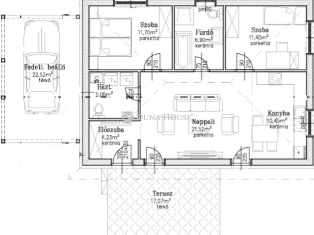 Eladó ház Kecskemét 110 nm