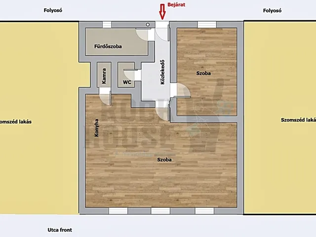 Kiadó lakás Békéscsaba, Belváros 52 nm