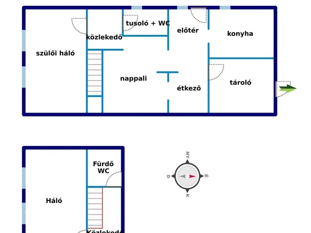 Eladó ház Komló, Szilvás 96 nm