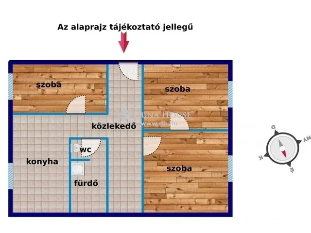 Eladó lakás Szekszárd 56 nm