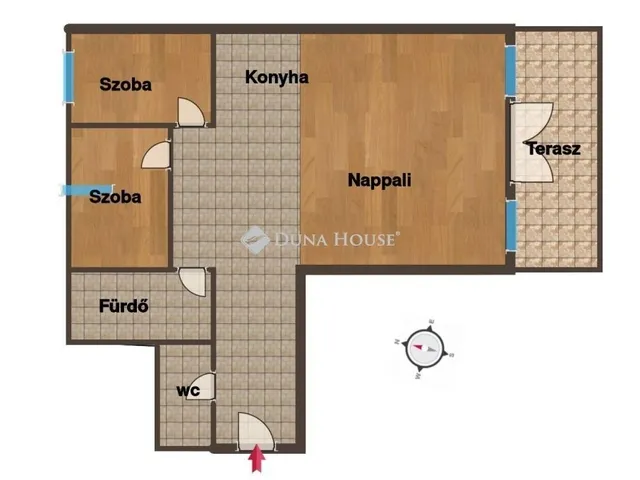 Kiadó lakás Pécs, Egyetemváros 66 nm