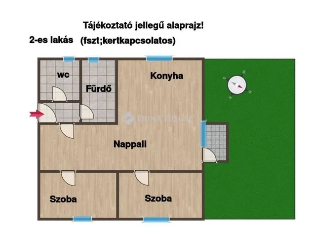 Eladó lakás Pécs, Mecsekoldal 59 nm