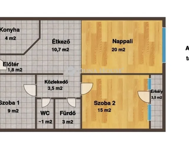Eladó lakás Szekszárd 68 nm