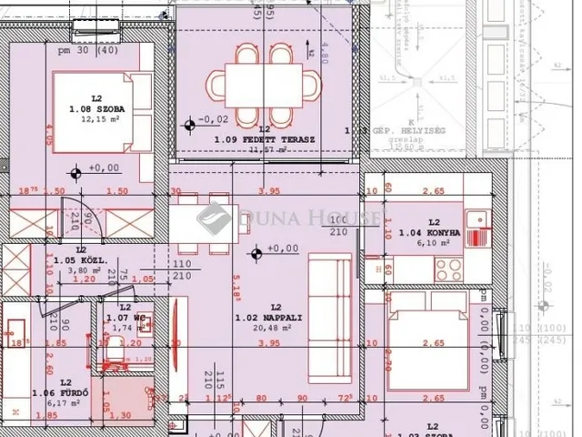 Eladó lakás Kozármisleny 91 nm