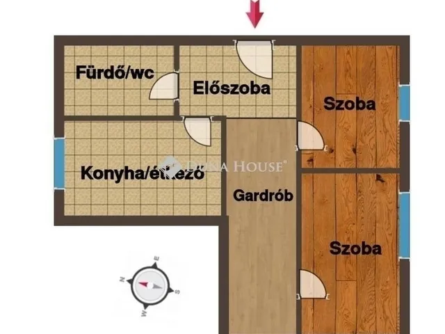 Eladó lakás Pécs, Belváros 42 nm