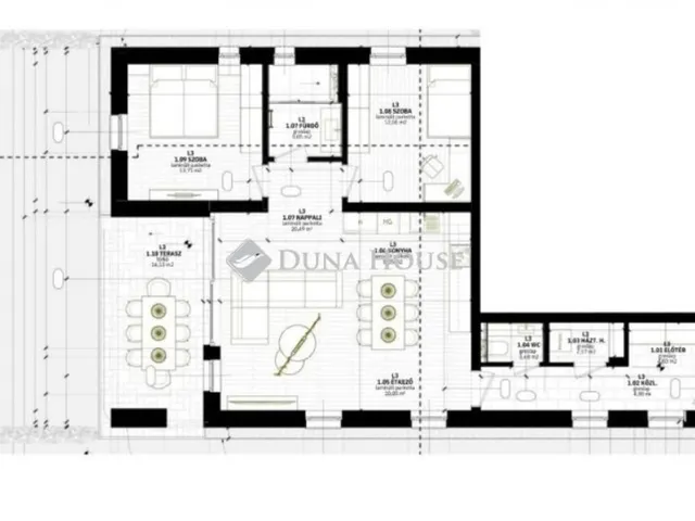 Eladó lakás Kozármisleny 116 nm