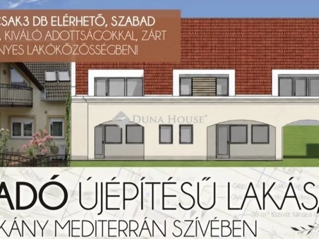 Eladó lakás Harkány 56 nm