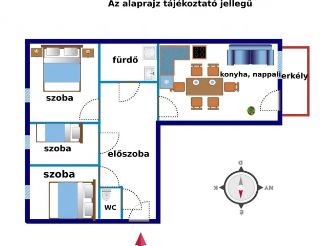Eladó lakás Pécs 59 nm