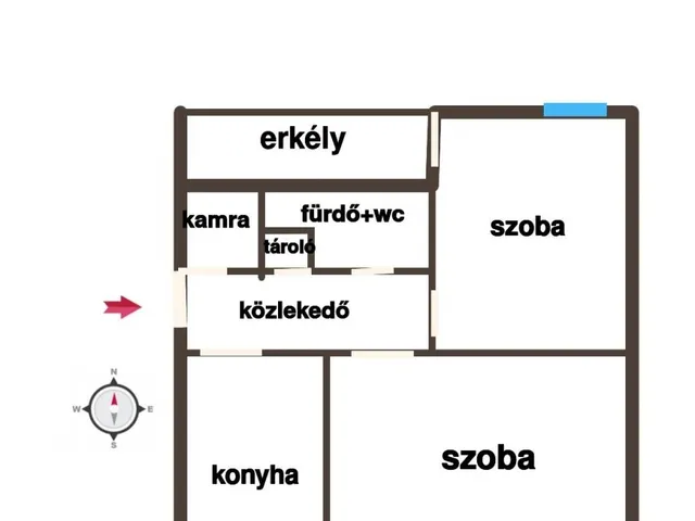 Eladó lakás Mohács 57 nm
