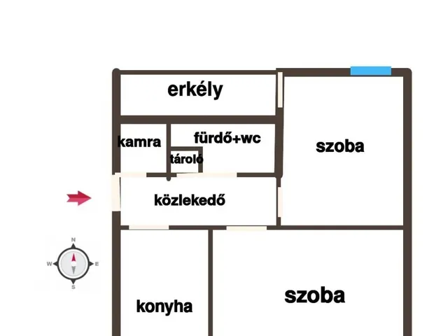 Eladó lakás Mohács 57 nm