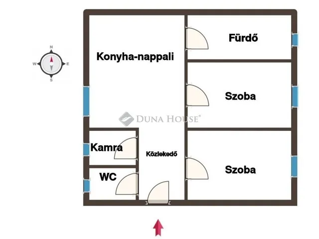 Kiadó lakás Pécs 61 nm