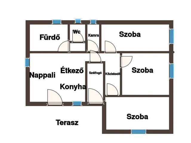 Eladó ház Kozármisleny 108 nm