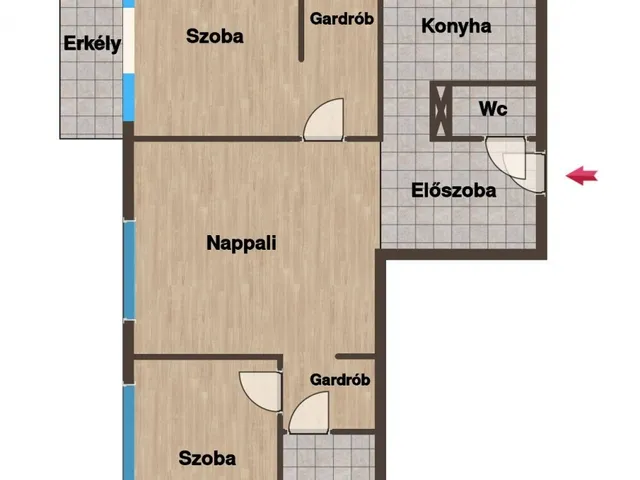 Eladó lakás Pécs, Kertváros 67 nm