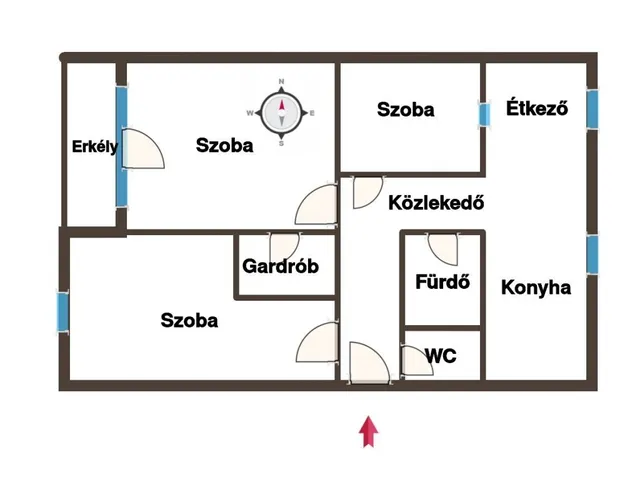 Eladó lakás Pécs, Kertváros 64 nm