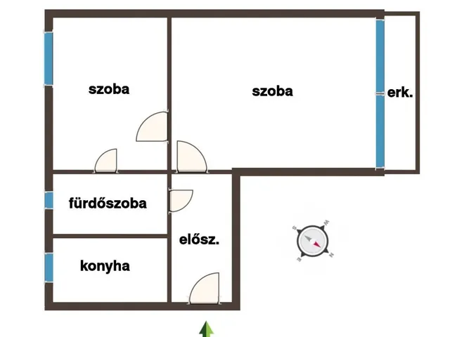 Eladó lakás Pécs, Uránváros 53 nm