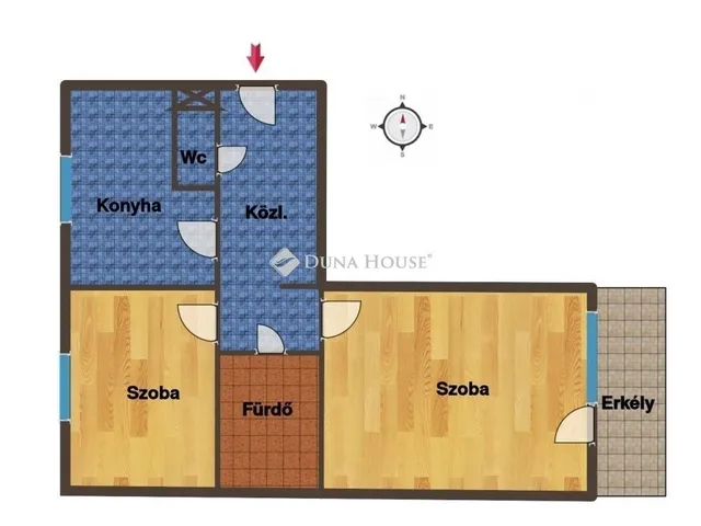 Eladó lakás Pécs, Kertváros 50 nm