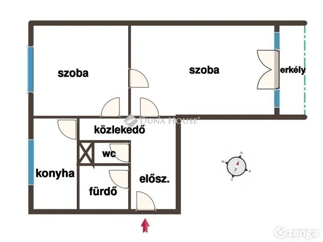 Eladó lakás Pécs, Kertváros 52 nm
