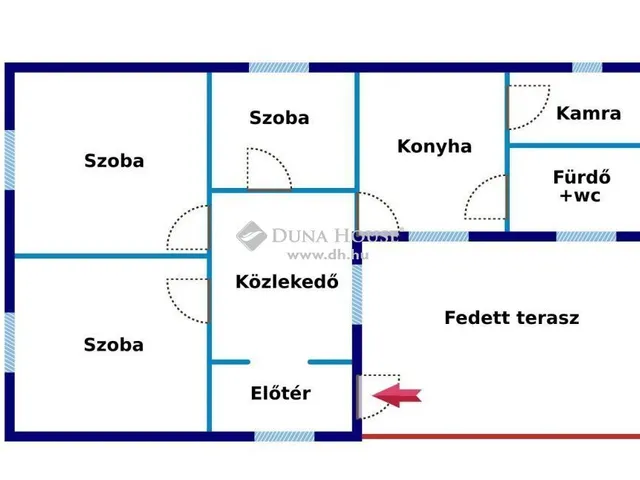 Eladó ház Magyaratád 82 nm