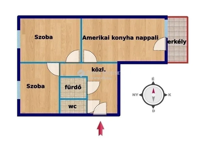 Eladó lakás Pécs, Kertváros 54 nm