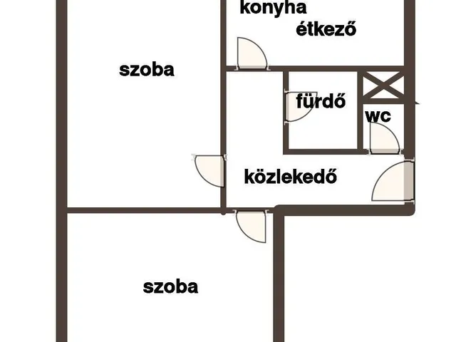 Eladó lakás Pécs, Egyetemváros 47 nm