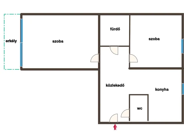 Eladó lakás Pécs, Kertváros 50 nm