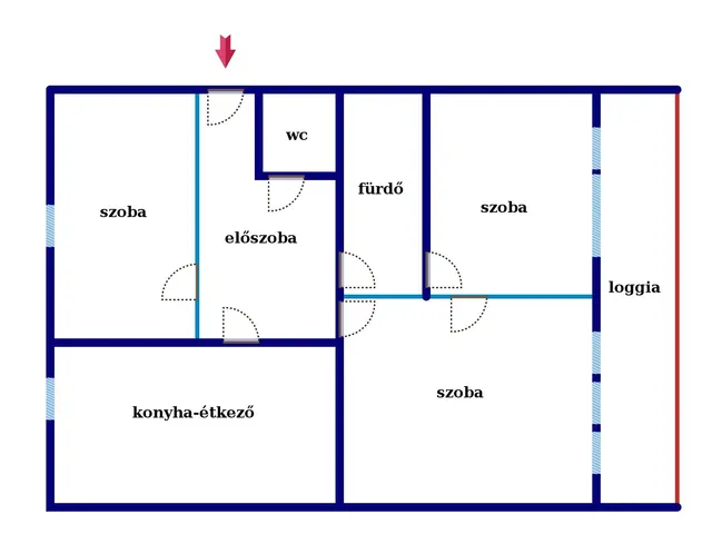 Eladó lakás Pécsvárad, Kossuth Lajos utca 89 nm