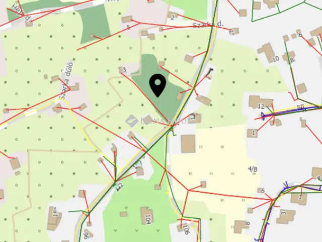 Eladó telek Pécs 1153 nm