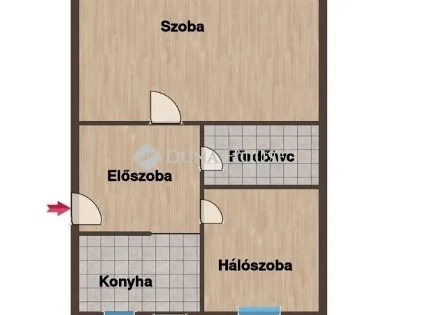 Eladó lakás Harkány 45 nm