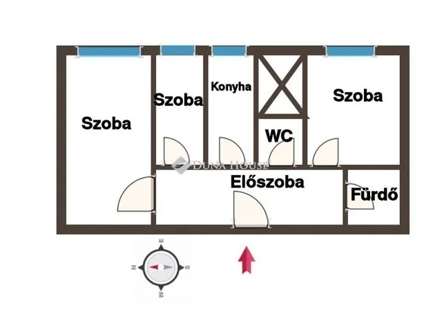 Eladó lakás Szentlőrinc 57 nm