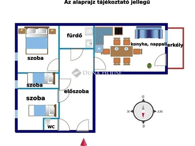Eladó lakás Pécs 59 nm