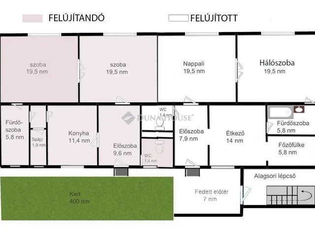 Eladó ház Pécs 140 nm
