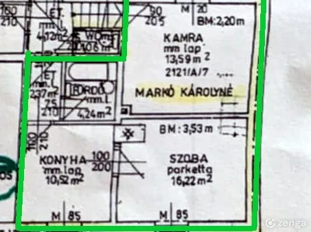 Eladó lakás Keszthely 47 nm