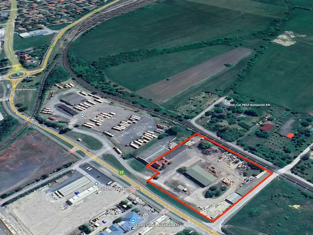 Eladó kereskedelmi és ipari ingatlan Tapolca, Keszthelyi út 11270 nm