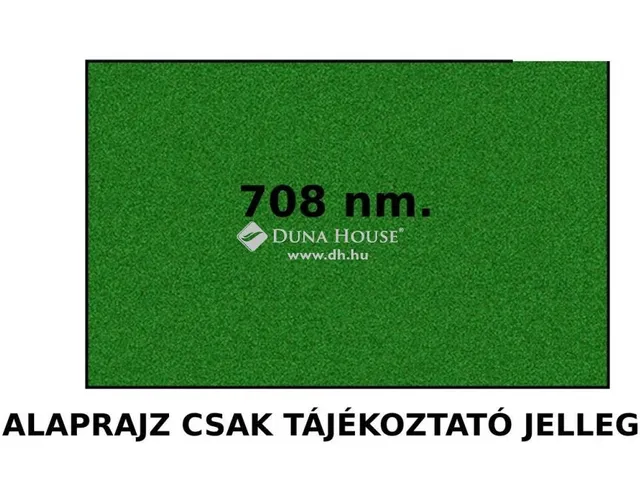 Eladó telek Kerepes 708 nm